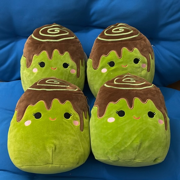Original SquishMallows Malta Size 8 Inch Matcha Pastry 2022 NWTS First To Market - Picture 6 of 15